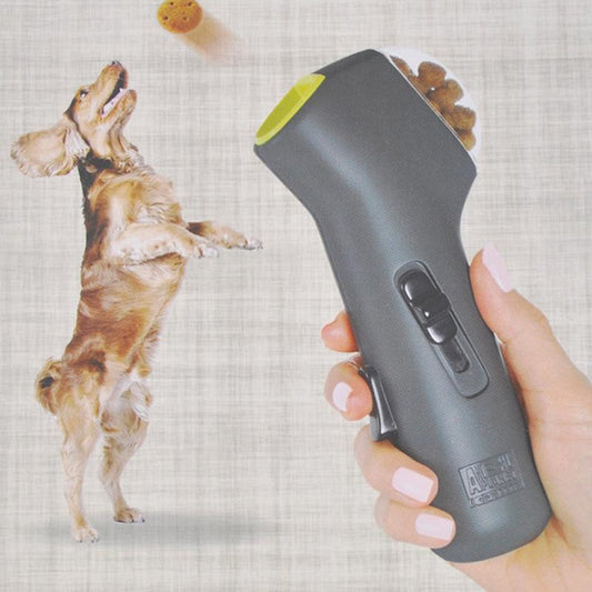 Dog Treat Launcher – Interactive Training Reward Tosser Toy for All Dog Sizes Indoor & Outdoor Use
