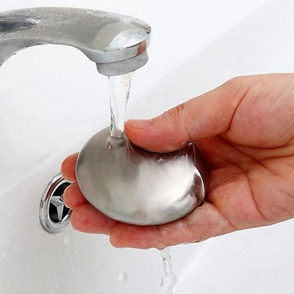 Stainless Steel Soap Bar – Magic Odour Eliminator Deodorizer for Garlic Onion Fish & Kitchen Cooking Smells