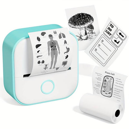 Portable Photo Printer – Mini Wireless Bluetooth Thermal Instant Pocket Printer for iPhone & Android