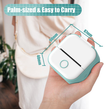 Portable Photo Printer – Mini Wireless Bluetooth Thermal Instant Pocket Printer for iPhone & Android