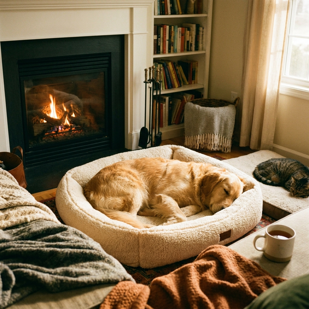 Dog Bed lifestyle photo