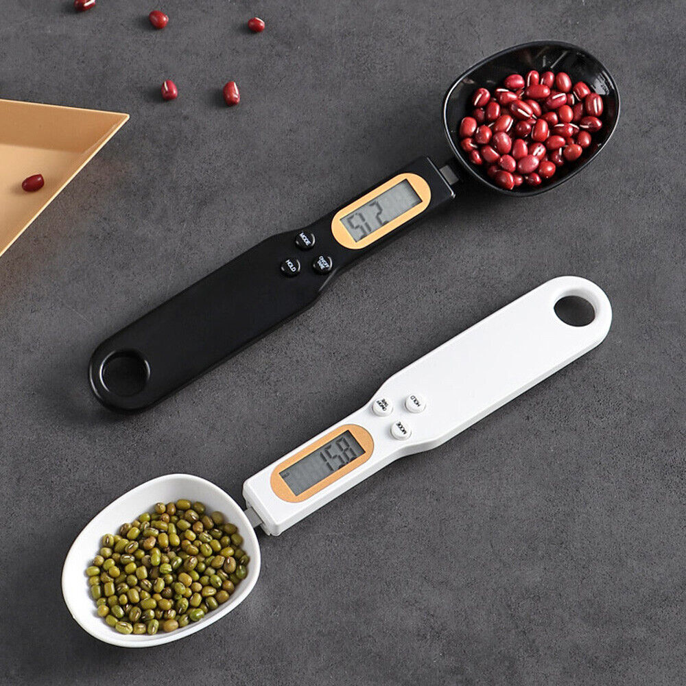 Digital Measuring Spoon Scale – 0.1g Precision LCD Kitchen Weighing Spoon for Cooking Baking & Coffee