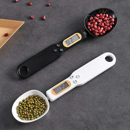 Digital Measuring Spoon Scale – 0.1g Precision LCD Kitchen Weighing Spoon for Cooking Baking & Coffee