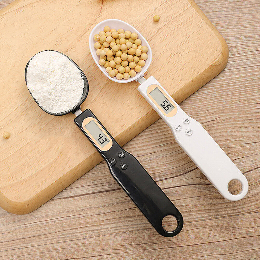 Digital Measuring Spoon Scale – 0.1g Precision LCD Kitchen Weighing Spoon for Cooking Baking & Coffee